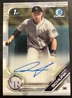 New ListingAaron Schunk 2019 Bowman Chrome First Rookie Auto RC Autograph Signed Rockies
