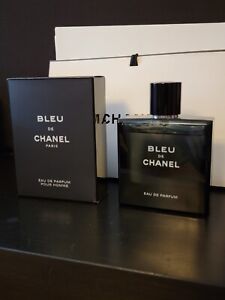 USED - Bleu de Chanel Eau de Parfum 3.4oz 100ml (About 85% Left)