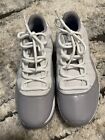 Air Jordan Men’s 11 Retro Low Cement Grey & White Shoes. Size 10.   AV2187-140 S