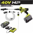 Ryobi ONE+ HP 40V Brushless EZClean 600psi 2.0 Ah Battery and Charger RY124052