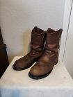 Red Wing Boot 2231 Pecos Brown Leather Steel Toe Work Safe Boots Men's Size 12 E