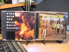 (2) 24K Gold CDs DCC Miles Davis Steamin' Oscar Peterson Trio West Side Story