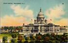 New ListingState Capital Providence Rhode Island Colourpicture Vintage Linen Postcard