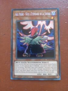 Yu-Gi-Oh Black Wing Card - Vayu the Banner of Justice BLCR-FR060