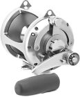Avet EXW 50/2 Two-Speed Lever Drag Big Game Reels Silver