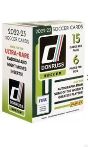 2022-23 Panini Donruss Soccer Factory Sealed Blaster Box 90 Cards
