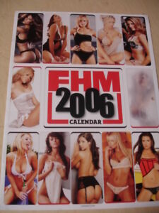 FHM 2006 CALENDAR Vida Guerra, Megan Fox, Teri Hatcher, Jaime Pressly, Danica Pa