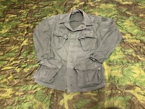 Vietnam War U.S. 2nd Pattern Poplin Jungle Fatigue Jacket -  Tag Removed