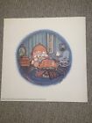 P Buckley Moss Litho Print The Night Before Christmas Unframed Signed Numbered
