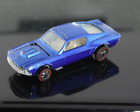 Custom Mustang USA BLUE   Hot Wheels  REDLINE