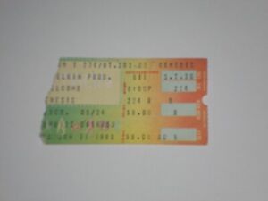 Genesis  Phil Collins Concert Ticket Stub-1980-Duke Tour-Richfield Coliseum-OH