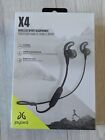New Jaybird X4 Wireless Sport In-Ear Headphones 985-00808 Black Metallic / Flash