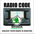 SKODA CODE RADIO ANTI-THEFT UNLOCK STEREO SERIES RNS300 RCD510 MFDII E SERVICE