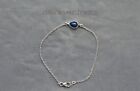 Natural Tanzanite Gemstone Chain Bracelet 925 Sterling Silver Indian Jewelry