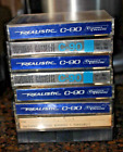 Lot of 8 Cassette Tapes Radio Shack Realistic Supertape C-90 in Cases