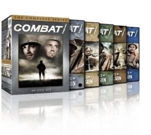 COMBAT THE COMPLETE SERIES SEASONS 1-5 (DVD, 2013, 40-Disc Set)