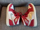 Size 9 - Jordan 1 Retro High Silver Medal 2016- Red and White