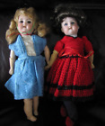 New ListingPair of Antique AM Floradora Bisque Head Dolls with Jointed Bodies ~ 12