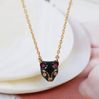 Kate Spade New York Cute Black Cat Glaze Long Necklace