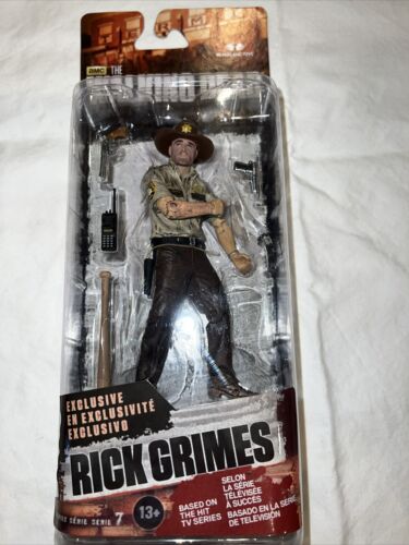 The Walking Dead Series 7 Rick Grimes Exclusive McFarlane Action Figure NEW