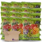 Juicy Chew Assorted Fruit Jellies Value Pack Bundle | 8 Count Bag | Pack of 12 (