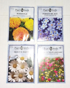 Page's Seeds Lot of 4 planting seeds