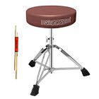 5Core Drum Throne Thick Padded Seat Drummers Stool Guitar Chair w/ Height Adjust