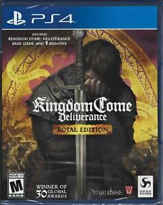 Kingdom Come Deliverance Royal Edition PS4 (Brand New Factory Sealed US Version)