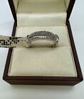 925 Sterling Silver 2021 Knots of Love Diamond Ring Size 6.75