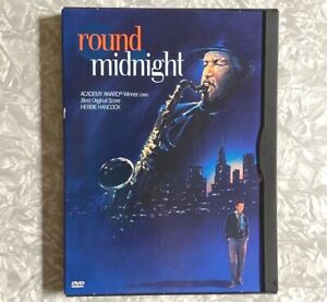 Round Midnight Snapcase DVD Herbie Hancock TESTED 2001 Release Clean Disc