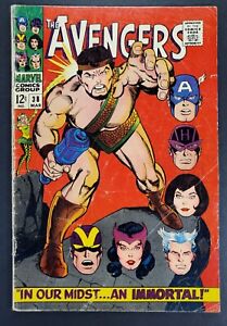 Avengers #38 1st Meeting of Hercules/Avengers Marvel Comics 1967