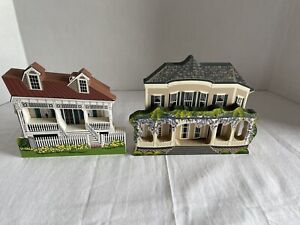 Sheila’s Collectibles Savannah Houses Lot Of 2 Chestnut House, King-Tisdell City