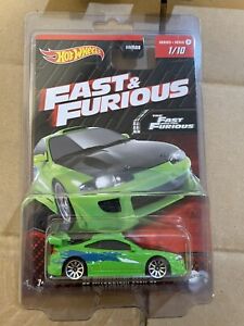 Hot Wheels Fast And Furious ‘95 Mitsubishi Eclipse Green Series 1 With Protector