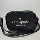 Kate Spade Embossed Black Leather Camera Bag