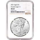 2021 American Silver Eagle Type 1 - NGC MS69