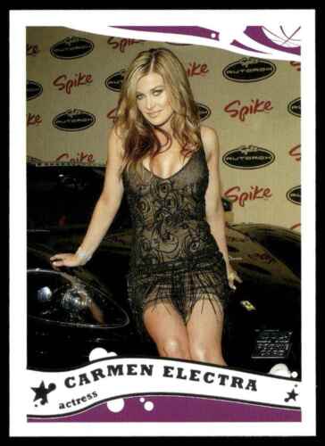 2005-06 Topps Carmen Electra Rookie Model #252 B C06