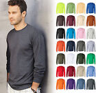 Gildan 2400 Ultra Cotton® (Pack of 3) Blank Adult Long Sleeve T-Shirt Bulk Lot