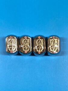 4 pcs IN-12A Nixie tube New NOS. Ships from USA, IN-12a/ IN-12b IN12 nixie tube