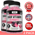 (2 Pack) Hair Vitamin Gummies 60ct, Premium Hair Growth, Compare Sugar Bear Hair