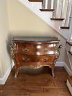 Antique French Louis xvi Console With Marble Top And Two Drawers