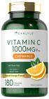 Vitamin C Chewables 1000 mg | 180 Chewable Tablets | Vegetarian | by Carlyle