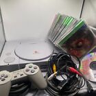 New ListingSony PlayStation 1 PS1 System Console Controller Bundle Lot SCPH-9001 15 games