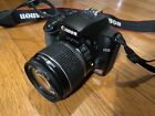 Canon EOS Rebel XS DS126191 Camera w/ Lens EF-S 18-55mm-UNTESTED