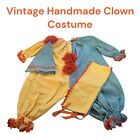 Vintage Handmade Child's Clown Costume