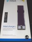 Fitbit Charge 2 Classic Accessory Band  Purple Sz L/G Brand New!