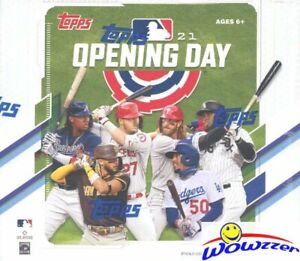2021 Topps Opening Day Baseball MASSIVE Factory Sealed 36 Pack HOBBY Box-252 Cds