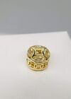 Authentic Pandora  Good Fortune Coin Charm,  Shine  18ct Gold Plated Charm
