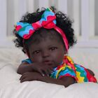 Reborn Baby Dolls Black - 20-Inch Soft Cloth Body Realistic-Newborn Baby