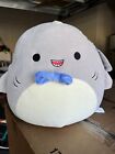 Squishmallow 12” Gordon The Shark with Bowtie Plush NEW with Tag Rare SHIPS FAST