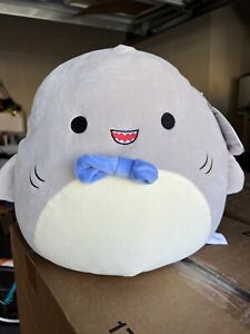 Squishmallow 12” Gordon The Shark with Bowtie Plush NEW with Tag Rare SHIPS FAST